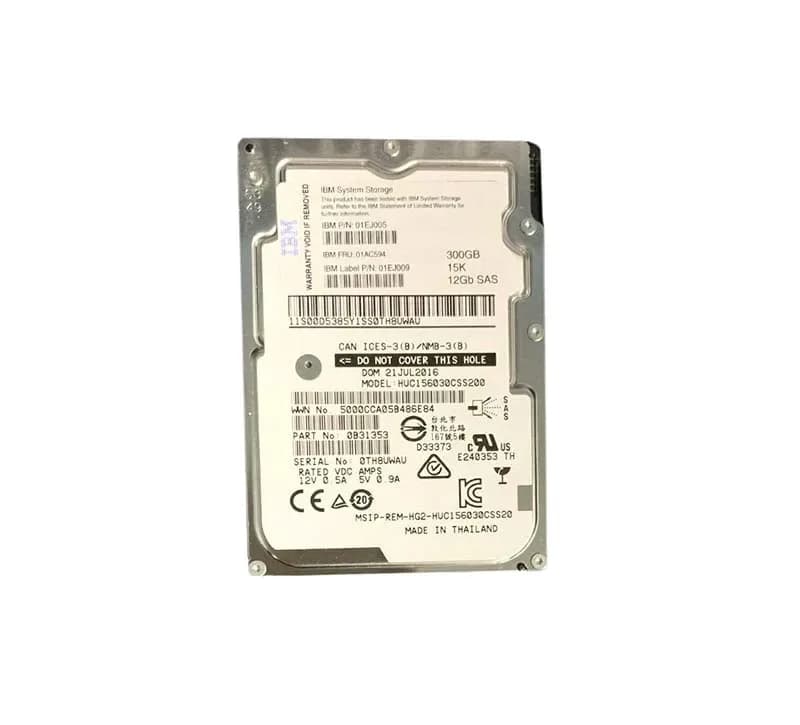 IBM 01AC594 300GB 12Gb/s SAS