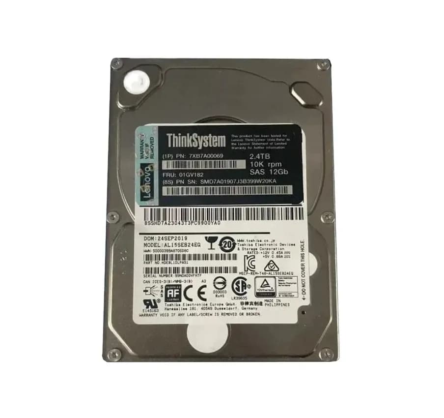 Lenovo 01GV182 2.4TB 12Gb/s SAS