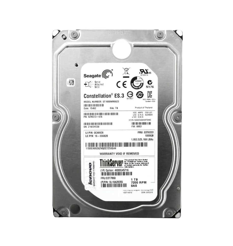 Lenovo 03T7869 1TB 6Gb/s SAS