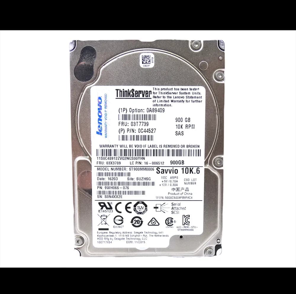 Lenovo 03X3789 900GB 6Gb/s SAS