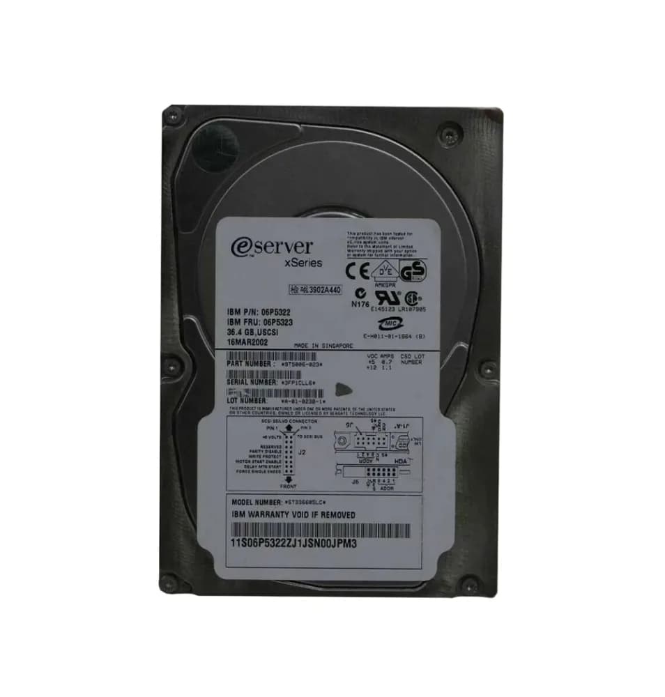 IBM 06P5322 36.4GB Ultra160 SCSI