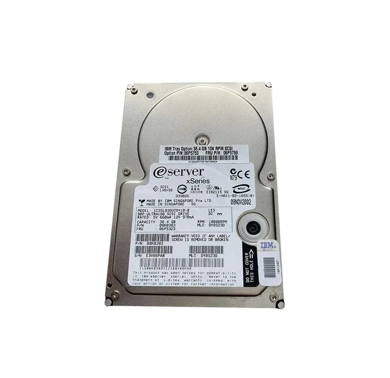 IBM 06P5759 36.4GB Ultra320 SCSI