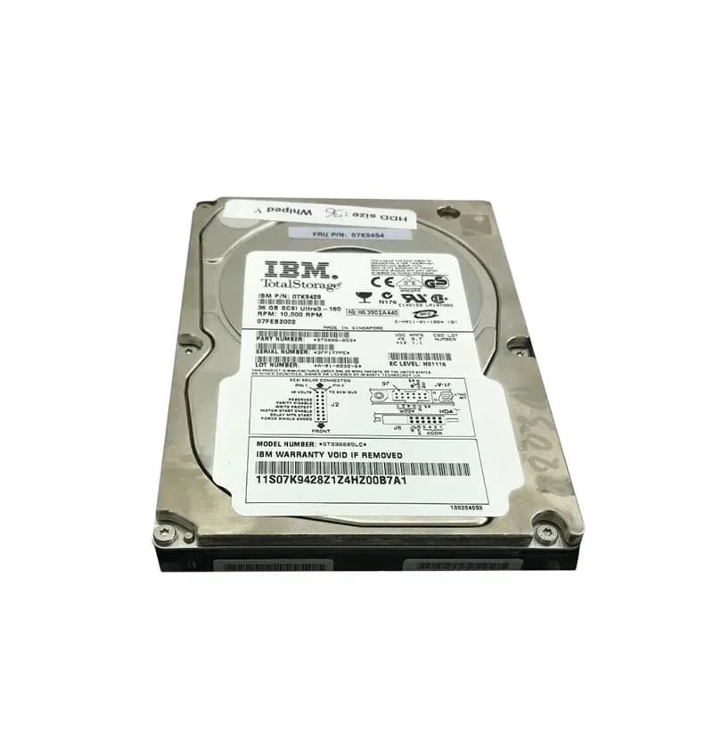 IBM 07K9428 36.4GB Ultra160 SCSI