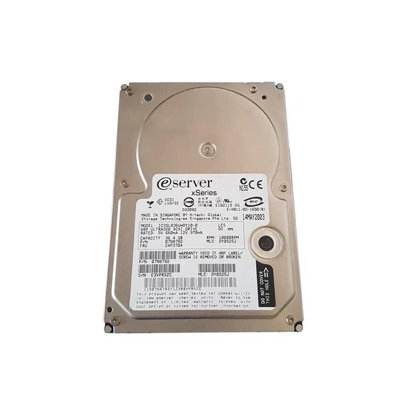 IBM 07N8782 36.7GB Ultra320 SCSI