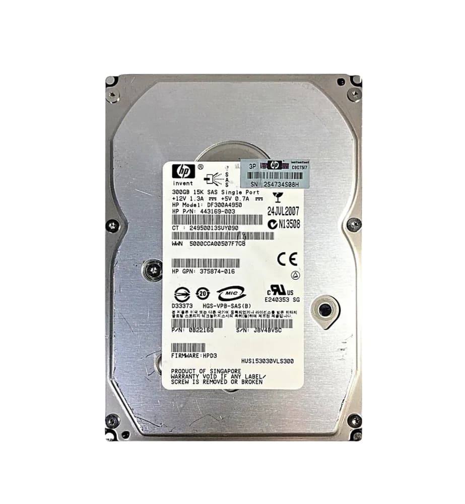 Hitachi 0B22168 300GB 3Gb/s SAS