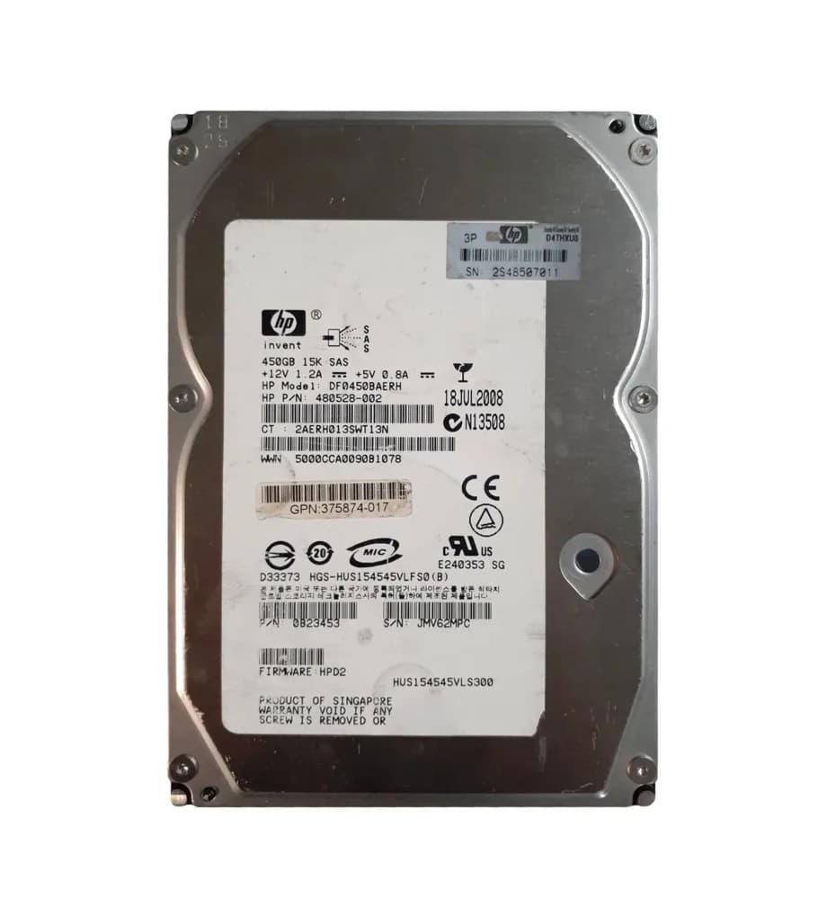 Hitachi 0B23453 450GB 3Gb/s SAS