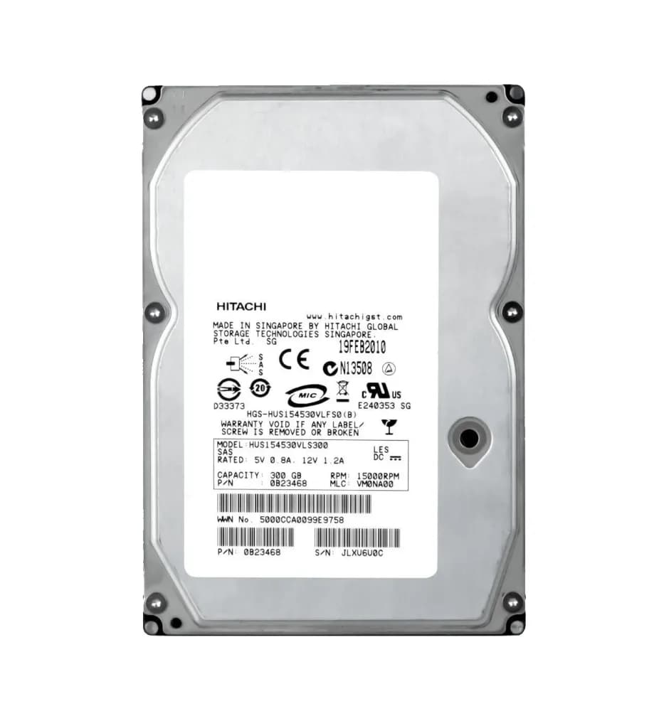 Hitachi 0B23468 300GB 3Gb/s SAS