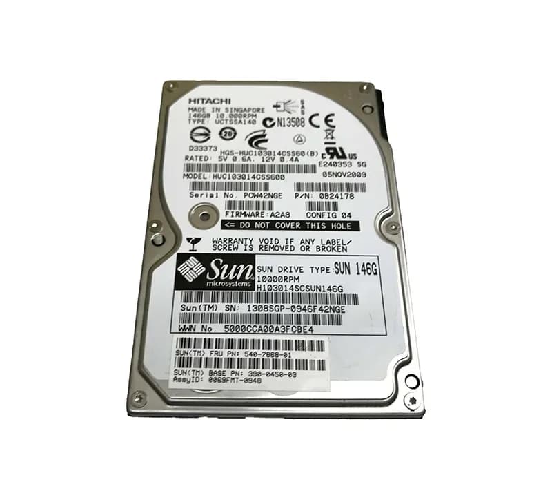 Hitachi 0B24178 147GB 6Gb/s SAS