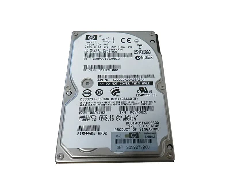 Hitachi 0B24183 147GB 6Gb/s SAS