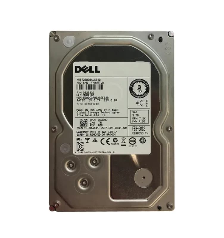 HGST 0B26322 3TB 6Gb/s SAS