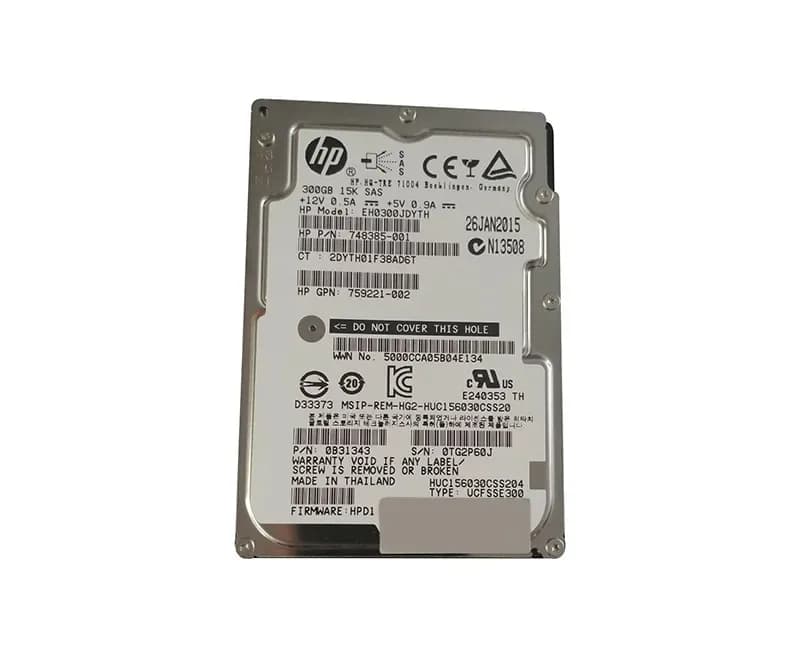 HGST 0B31343 300GB 12Gb/s SAS