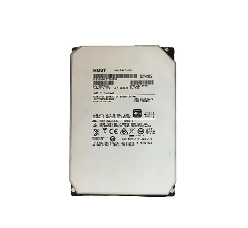 HGST 0F23656 6TB 12Gb/s SAS