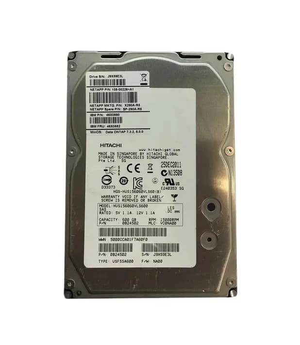 NetApp 108-00226+A1 600GB 6Gb/s SAS