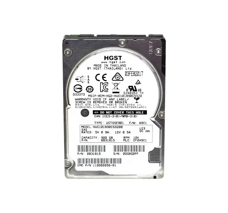 EMC 118000056-01 900GB 12Gb/s SAS