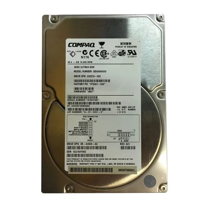 HPE 232574-002 36.4GB Ultra160 SCSI