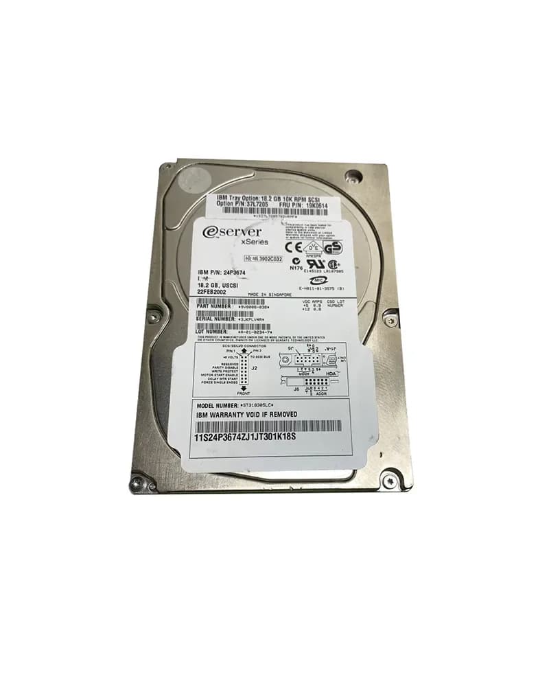 IBM 24P3674 18.2GB Ultra160 SCSI