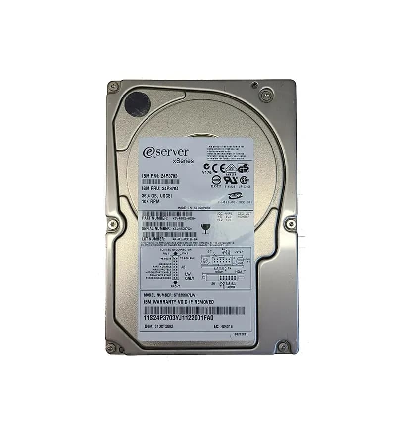 IBM 24P3703 36.4GB Ultra320 SCSI