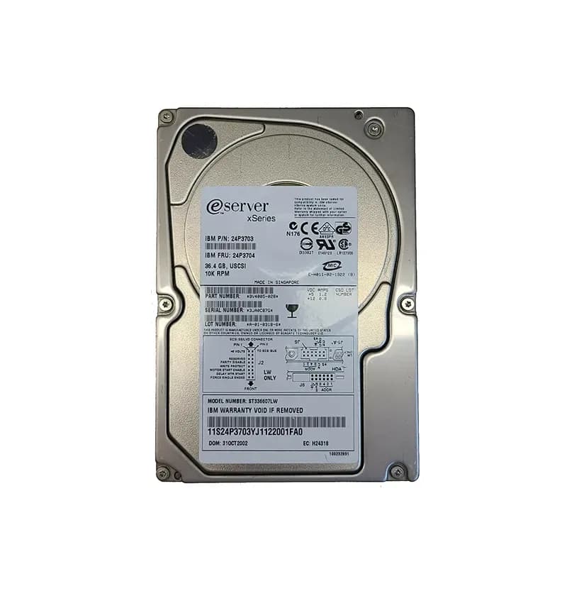 IBM 24P3704 36.4GB Ultra320 SCSI