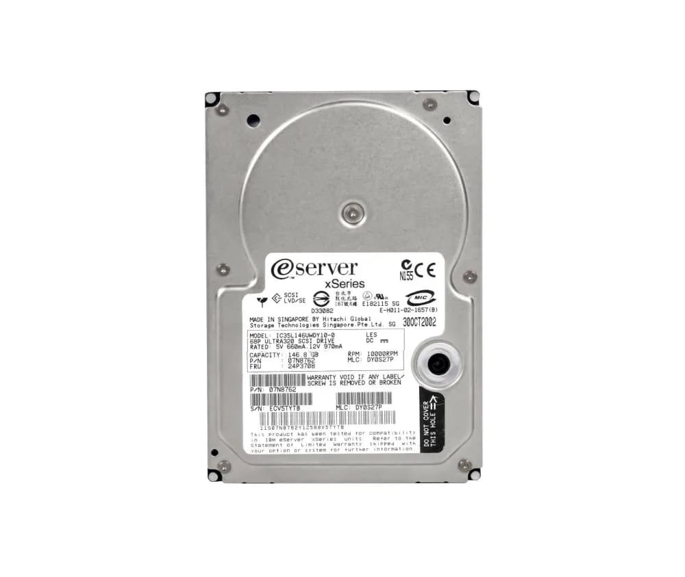 IBM 24P3708 146.8GB Ultra320 SCSI