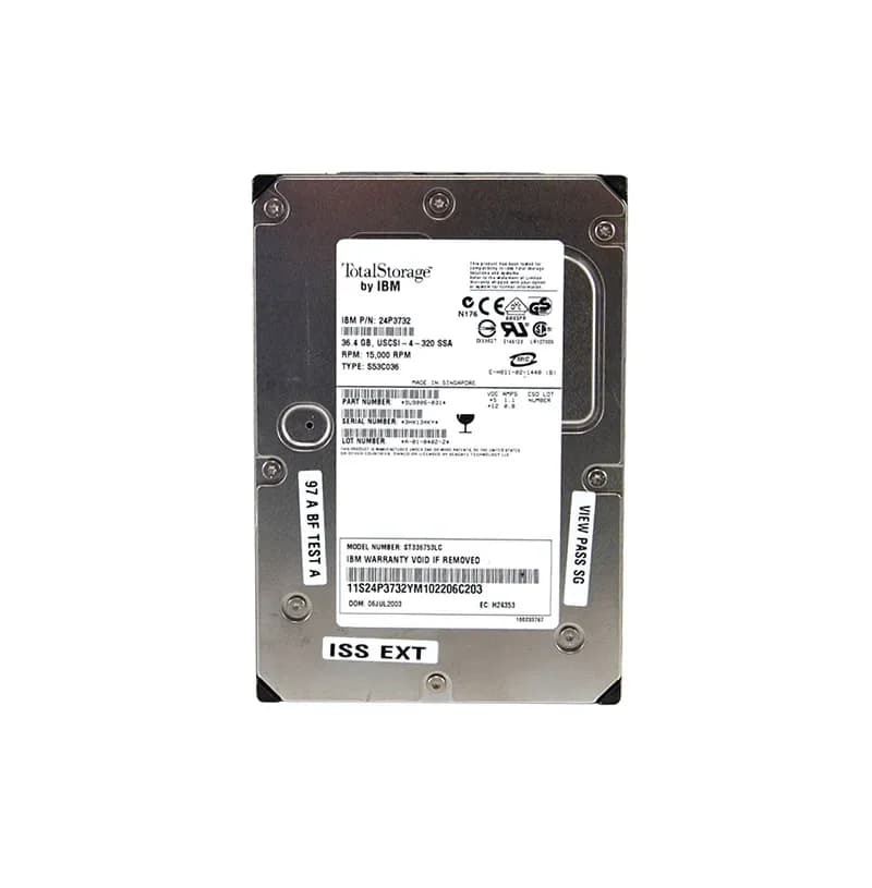 IBM 24P3732 36.4GB Ultra320 SCSI