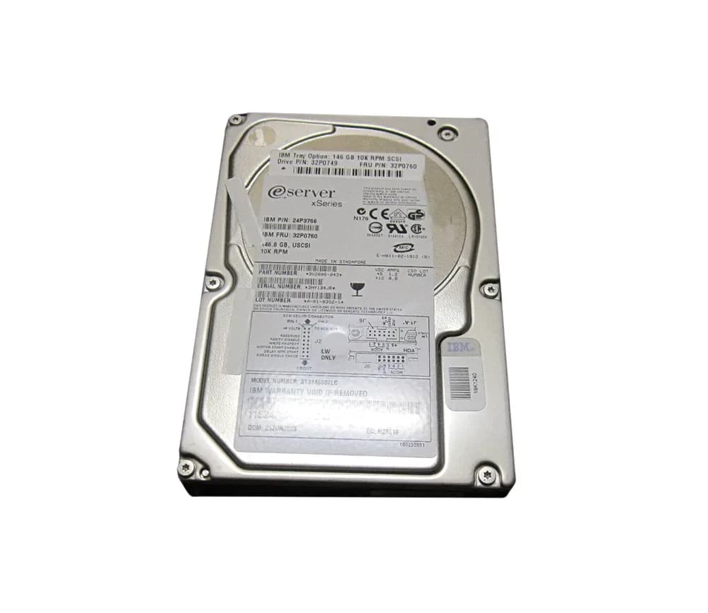 IBM 24P3766 146GB Ultra160 SCSI