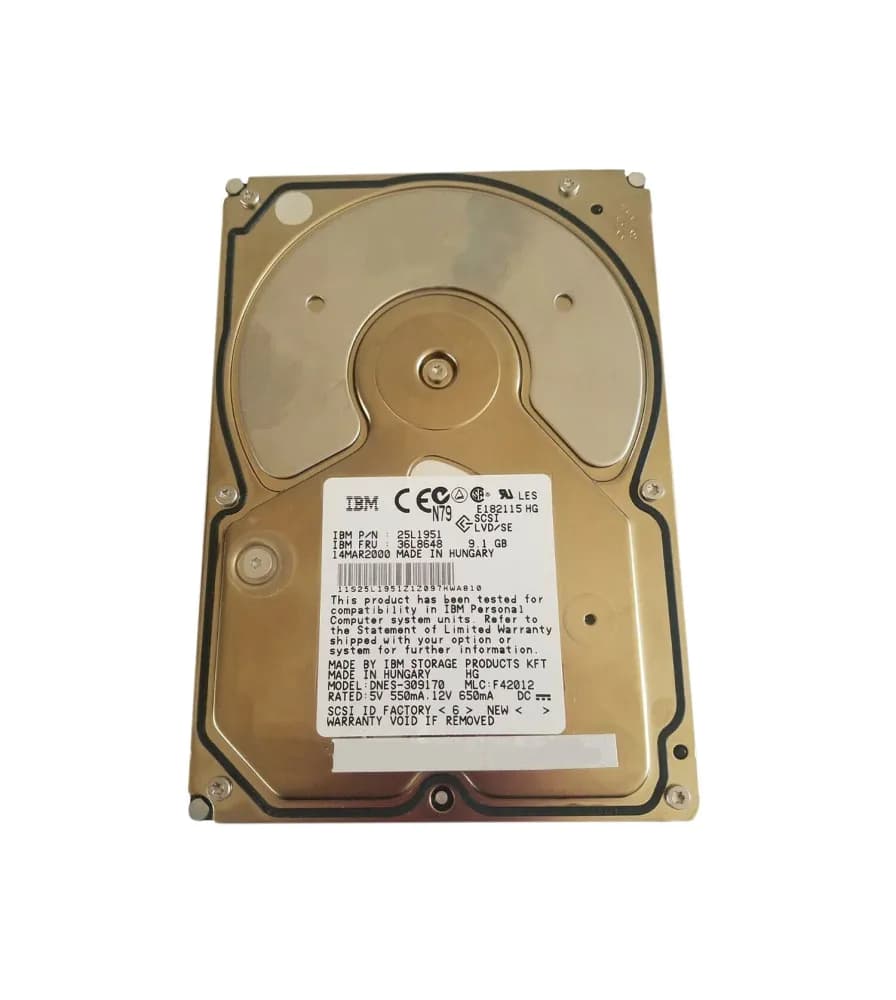 IBM 25L1951 9GB Ultra2 SCSI