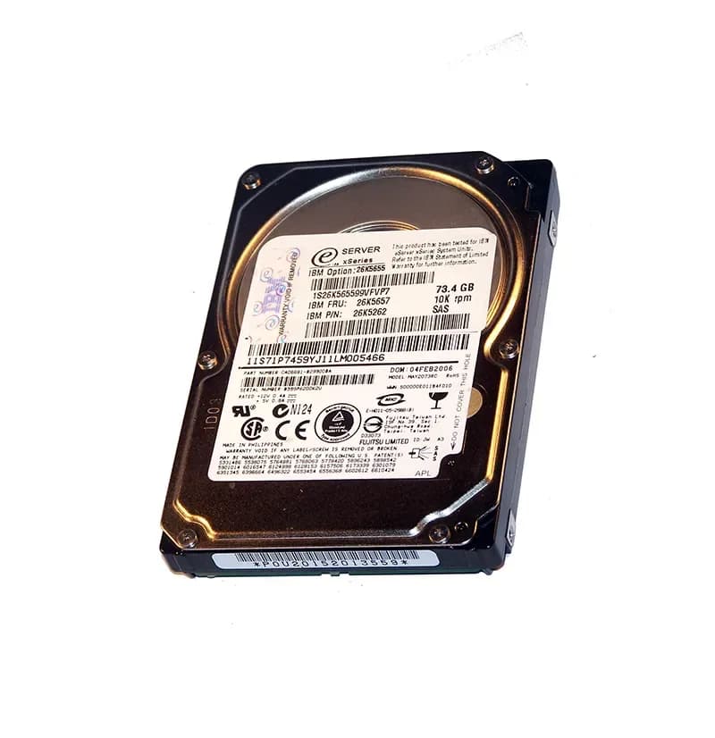 IBM 26K5655 73.4GB 3Gb/s SAS