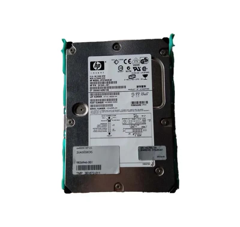 HPE 291243-001 72.8GB Ultra320 SCSI