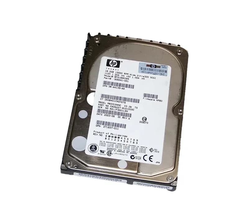 HPE 306641-001 18.2GB Ultra320 SCSI