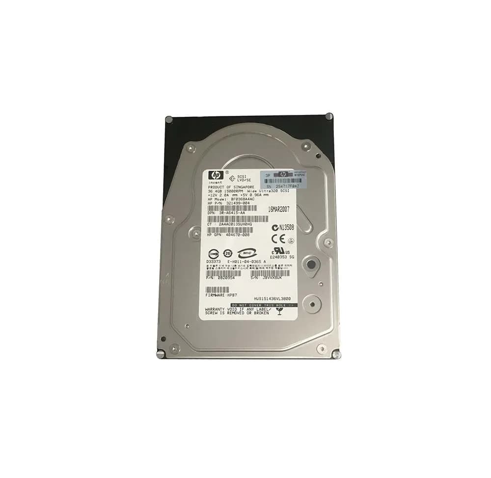 HPE 321499-004 36.4GB Ultra320 SCSI