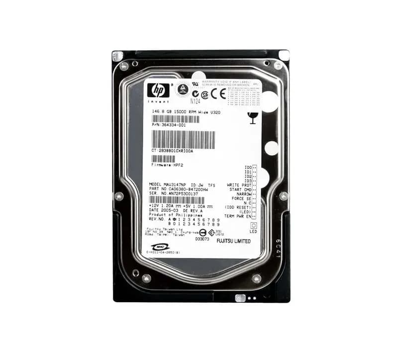 HPE 364334-001 146GB Ultra320 SCSI
