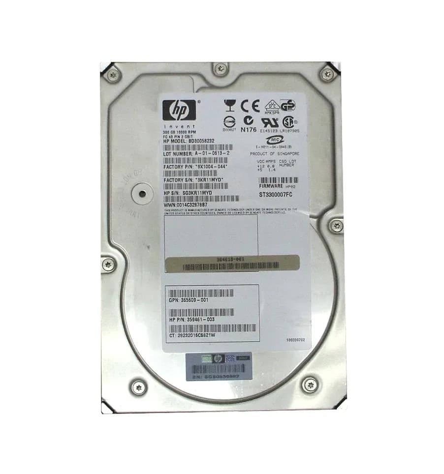 HPE 365609-001 300GB 2Gb/s Fibre Channel