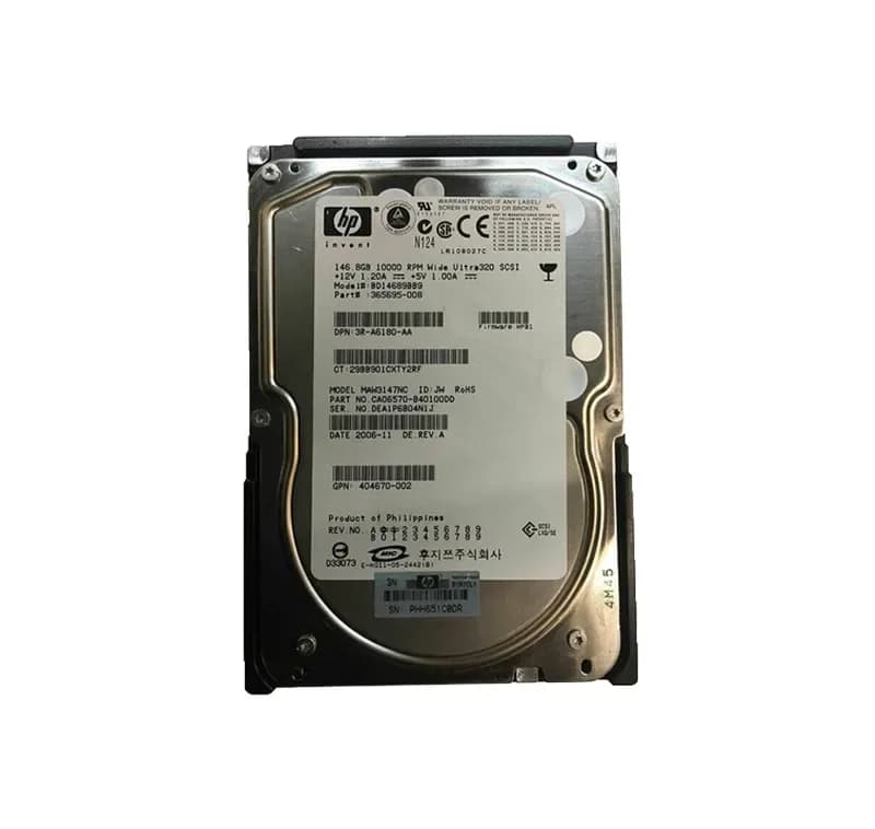 HPE 365695-008 146GB Ultra320 SCSI