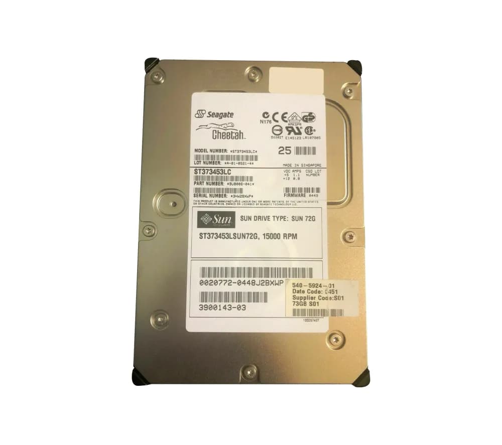 Sun 390-0143 73GB Ultra320 SCSI