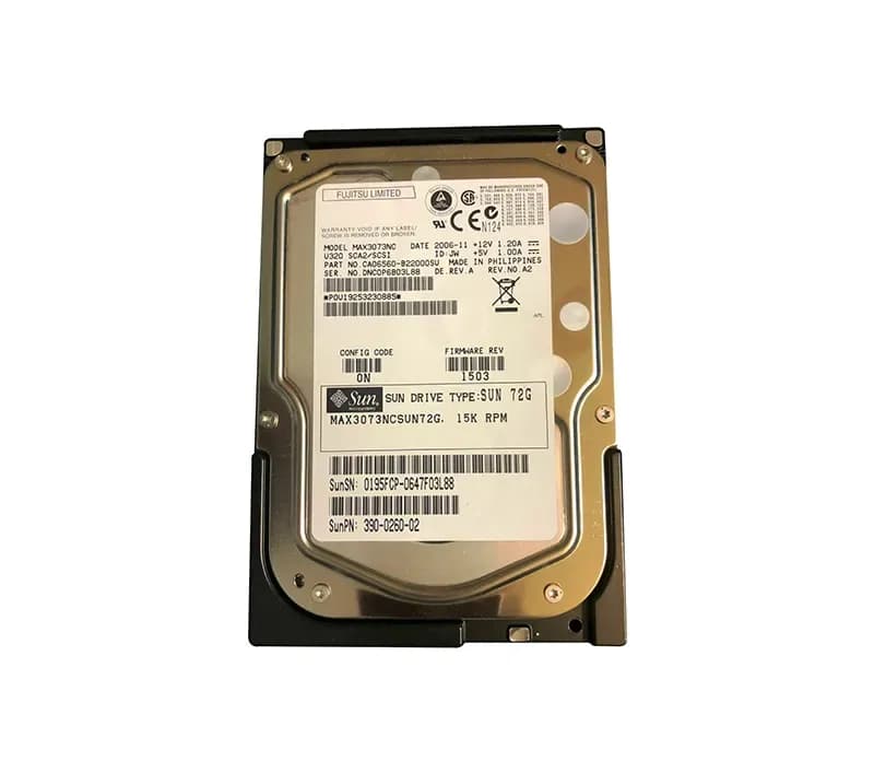Sun 390-0260 73GB Ultra320 SCSI