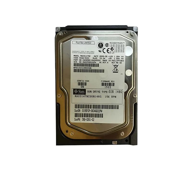 Sun 390-0261 146GB Ultra320 SCSI