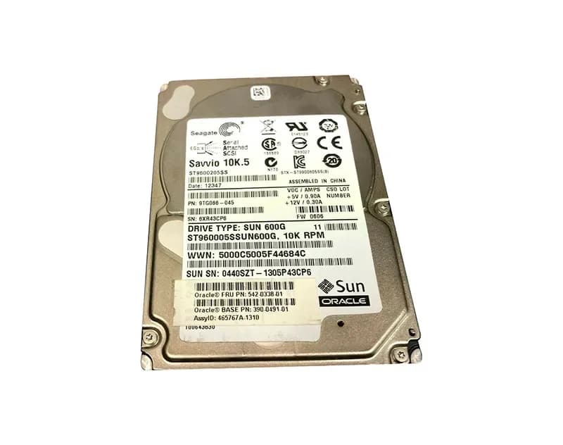 Sun 390-0491 600GB 6Gb/s SAS