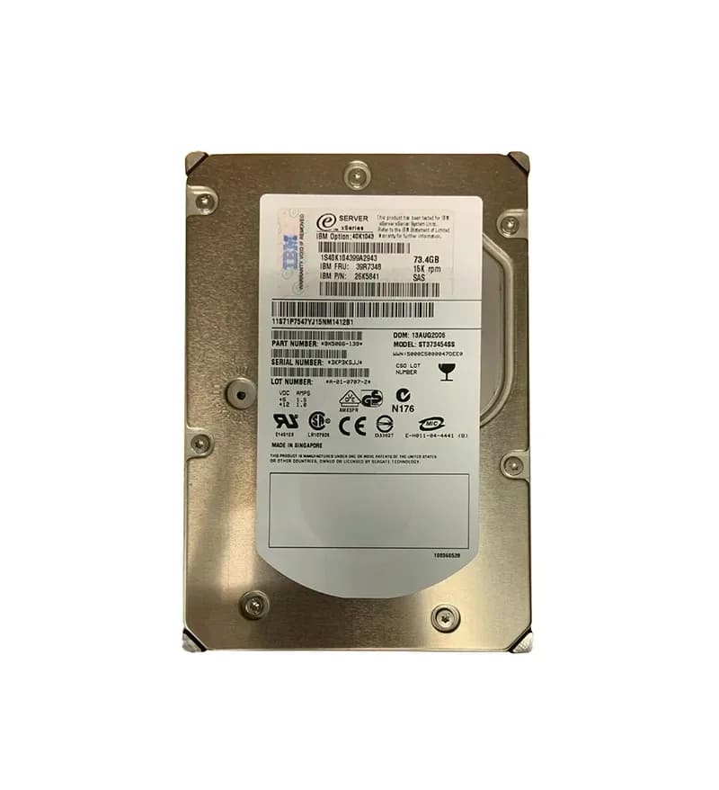 IBM 39R7348 73.4GB 3Gb/s SAS