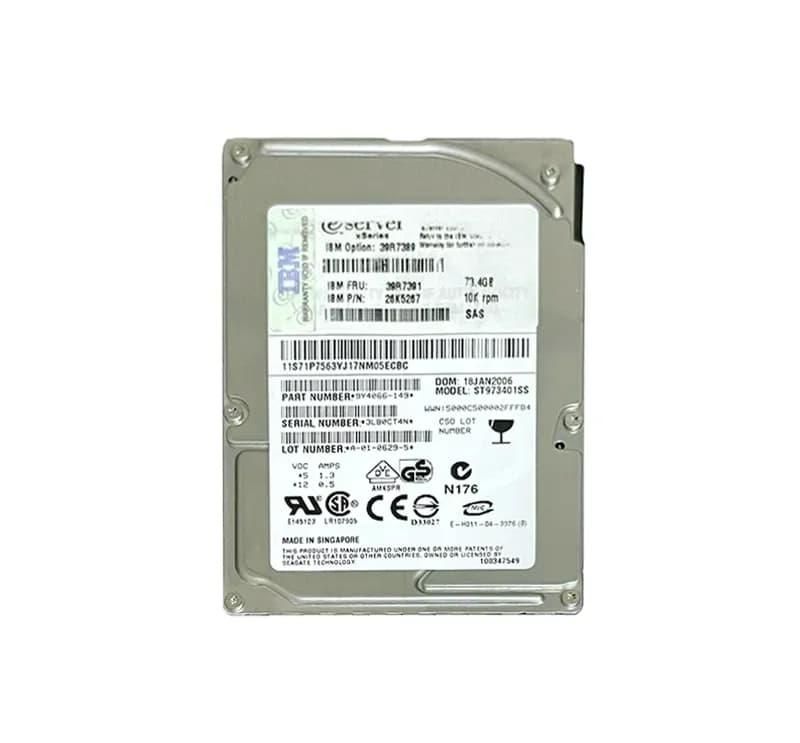 IBM 39R7391 73GB 3Gb/s SAS