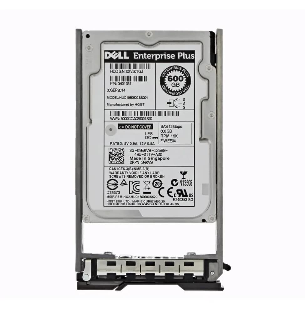 Dell 3WRV9 600GB 12Gb/s SAS