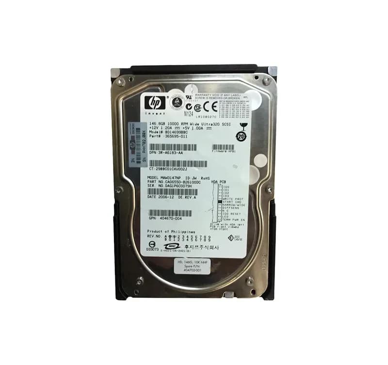 HPE 404670-004 146GB Ultra320 SCSI