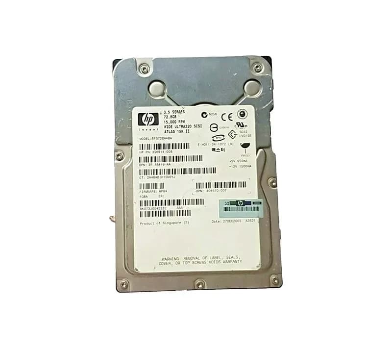 HPE 404670-007 72.8GB Ultra320 SCSI