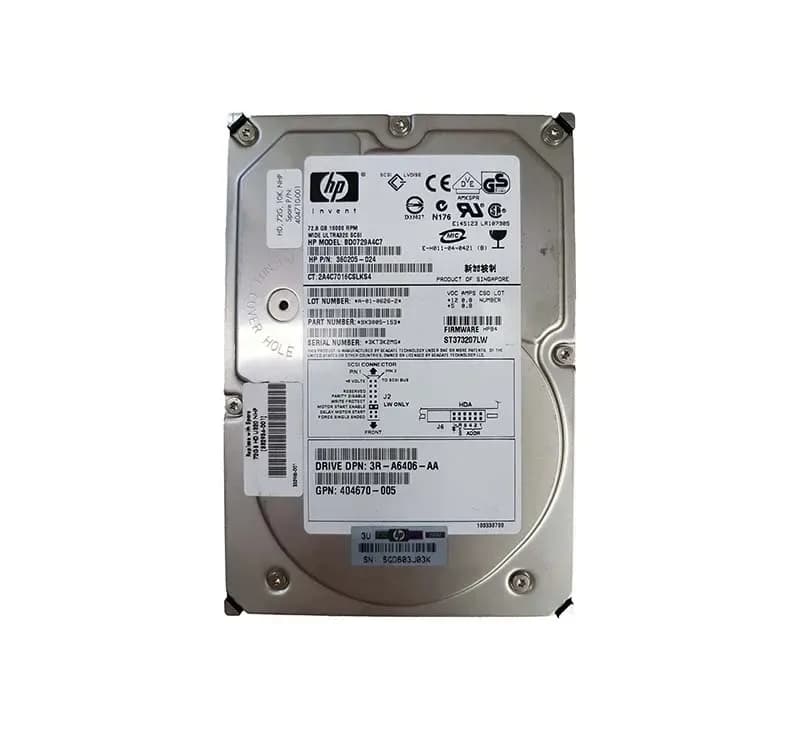 HPE 404710-001 72.8GB Ultra320 SCSI
