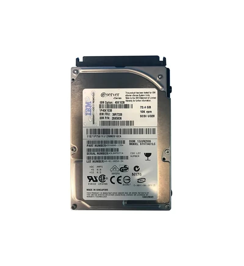IBM 40K1038 73.4GB Ultra320 SCSI