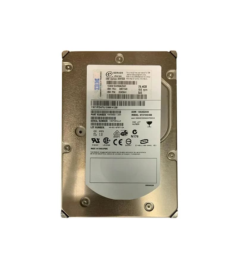 IBM 40K1043 73.4GB 3Gb/s SAS