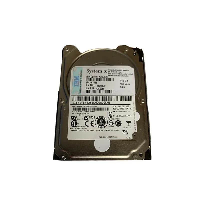 IBM 42C0269 146GB 6Gb/s SAS