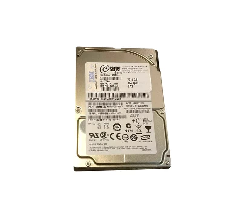 IBM 42D0444 73GB 3Gb/s SAS