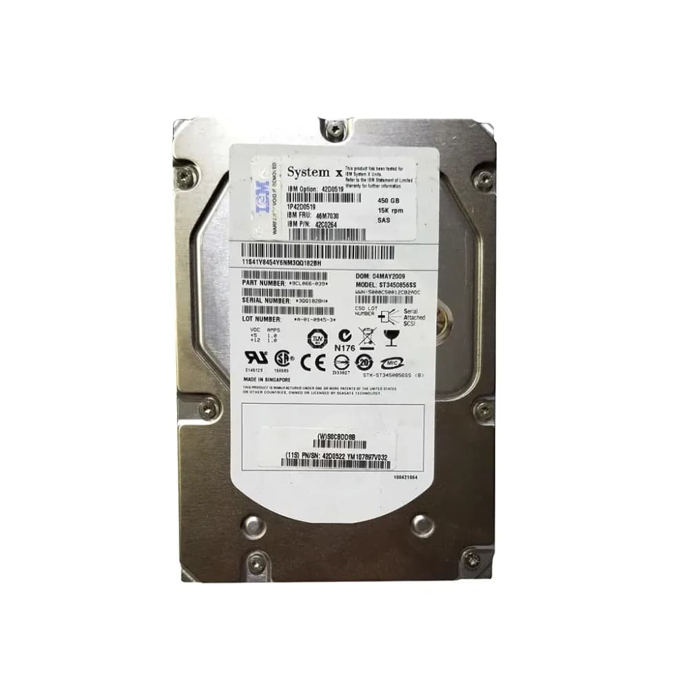 IBM 42D0519 450GB 3Gb/s SAS