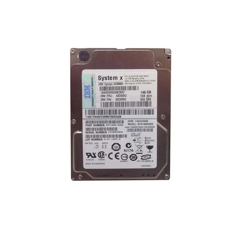 IBM 42D0652 146.8GB 6Gb/s SAS