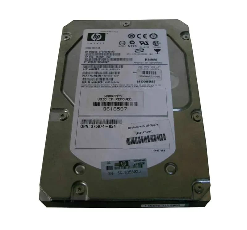 HPE 432147-001 300GB 3Gb/s SAS